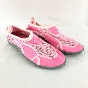 Fantiny Girls Water Shoes Fabric Mesh Drawstring